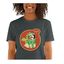 Mascochula camiseta mujer dino personalizada con tu mascota gris oscuro, , large indicador imagen numero 1