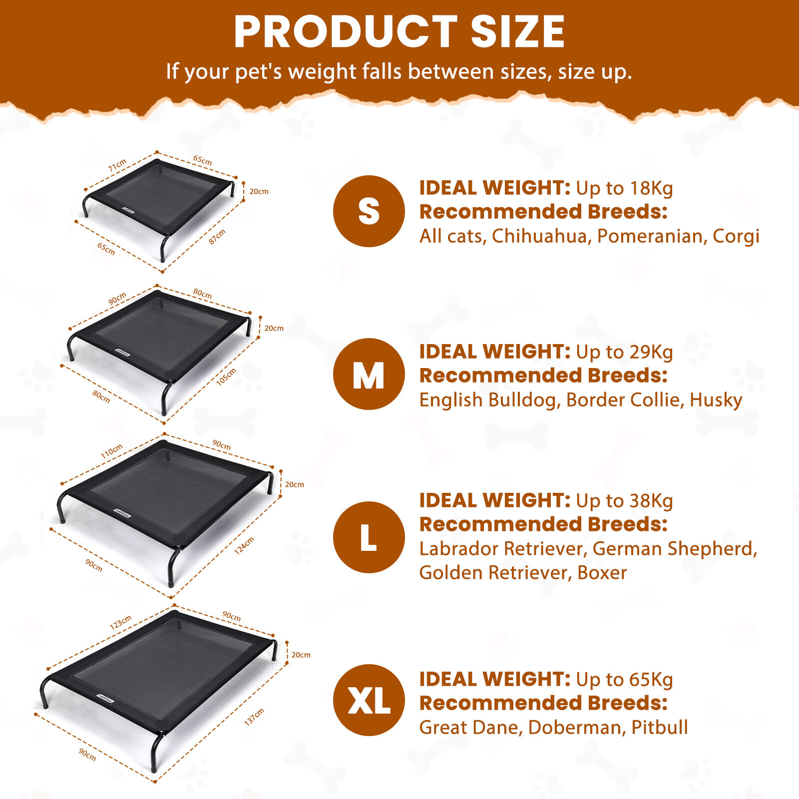 Nobleza Cama Elevada color negro para Perro Pequeño thumbnail