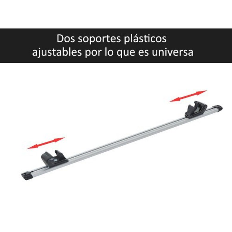 Juego de barras para techo Homcom color Aluminio, , large image number null