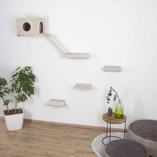Rascador de pared Mont Blanc para gatos color Beige