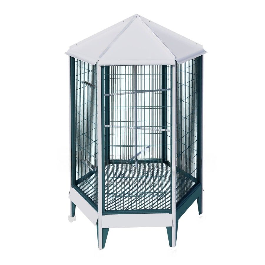 StrongCages Pajarera Hexagonal Alfalfa para pájaros