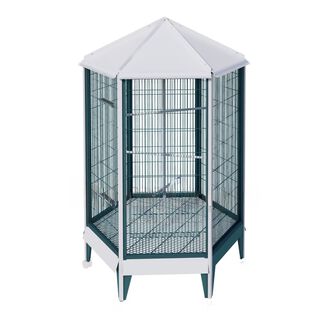 StrongCages Pajarera Hexagonal Alfalfa para pájaros