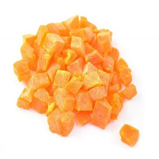 Snack de fruta deshidratada para petauros sabor Papaya