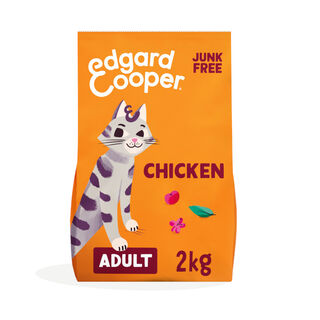 Edgard y Cooper Adult Pollo pienso para gatos