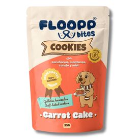 Floopp Bites Galletas Hipoalerg&eacute;nicas para Perros | Carrot Cake | 95 g