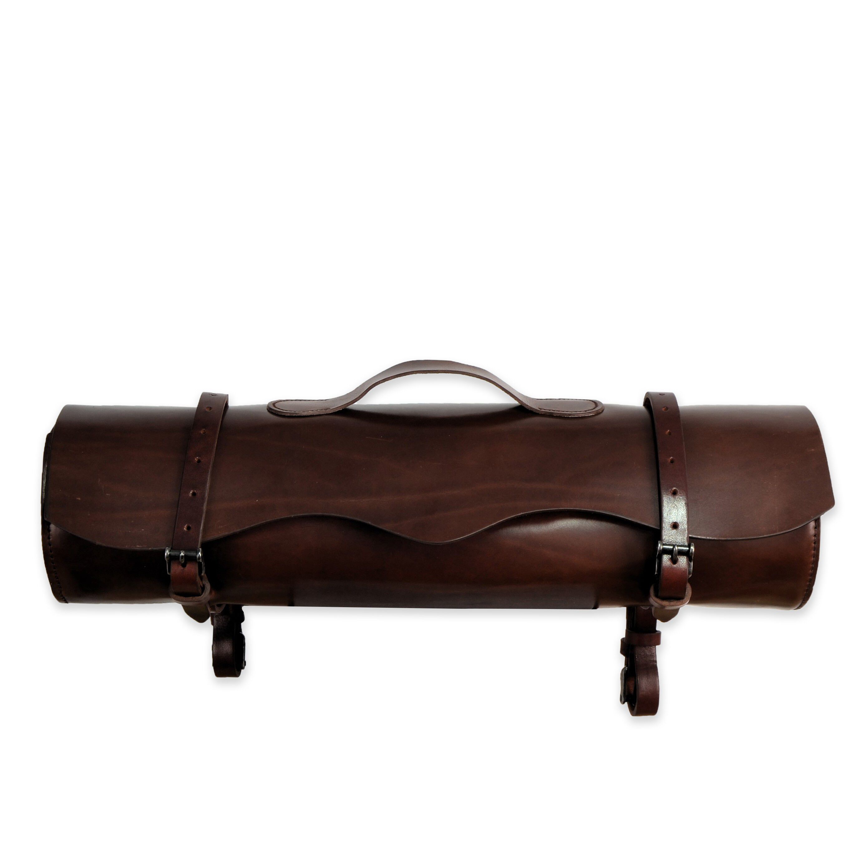 PortaCapote Premium | Piel de Ternera, Hebilla de Fragua | Color Co&ntilde;ac | Equipamiento para el caballo | Producto de Guarnicioner&iacute;a | Tradici&oacute;n artesana | Los Nietos, , large Imagen numero 2