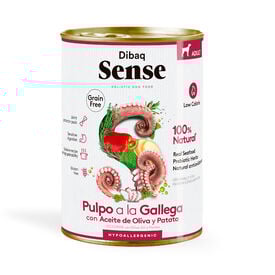 Dibaq Sense Hipoalergenic Pulpo lata para perros