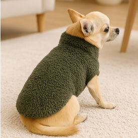 Outech Sudadera Borreguillo Caqui para perros