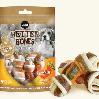 Zoë Golosina Masticable pollo, tomillo y romeros para perros