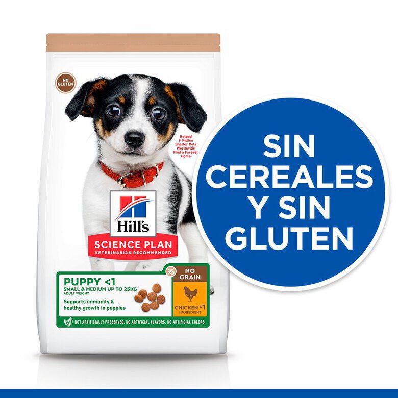 14 kg Hill's Science Plan Puppy Small y Medium Pollo pienso para perros, , large Imagen numero 3