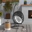 Outsunny Soporte Silla Colgante Negro, , large indicador imagen numero 2