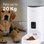 Mellerware petto comedero automático blanco para mascotas, , large indicador imagen numero 2