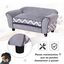 Sofá cama de diseño para perros color Gris, , large indicador imagen numero 5