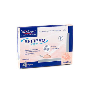 Virbac Effipro pipetas antiparásitos perros 20-40 kg