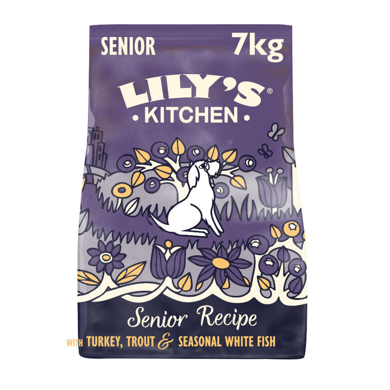 Lily&#039;s Kitchen Adult +8 Pavo y Trucha pienso para perros thumbnail