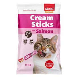 Sanal snack líquido de salmón para gatos