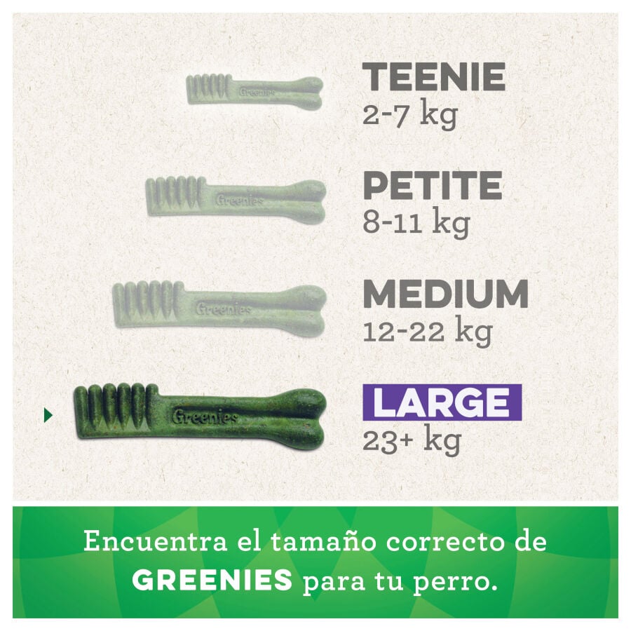 Greenies Snacks Dentales Naturales para perros grandes thumbnail