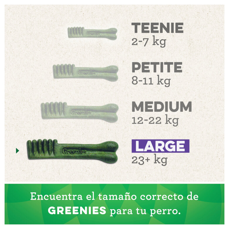 Greenies Snacks Dentales Naturales para perros grandes, , large image number null