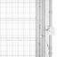 Vidaxl perrera con toldo superior plateada para perros, , large indicador imagen numero 8