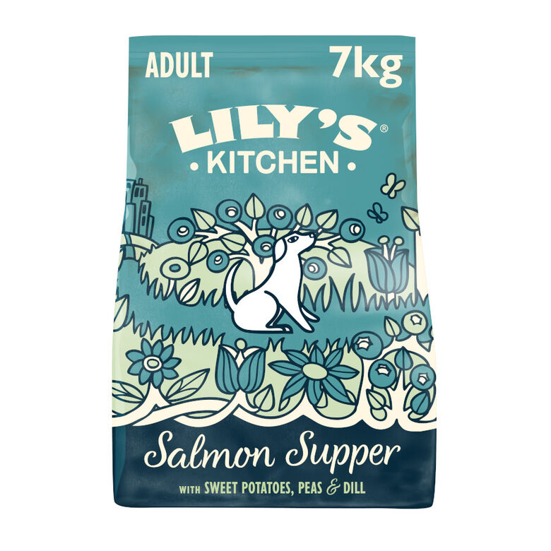 Lily&#039;s Kitchen Adult Supper Salmón pienso para perros thumbnail
