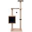VidaXL Rascador para gatos color Negro, , large indicador imagen numero 4