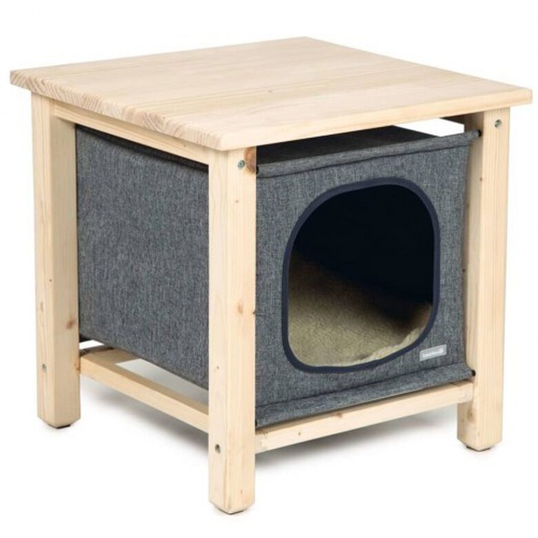 Cama de madera Bezztees para gatos color Madera, , large image number null