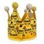 Gorro de cumplea&ntilde;os forma de corona - Hecha a mano - Estampado de Perro Salchicha - Hot Dog, , large indicador imagen numero 4