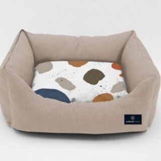 Cuna Abstract Animalmood para perros color Beige