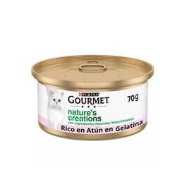 Gourmet Nature's Creations Atún y Gambas en Gelatina lata para gatos