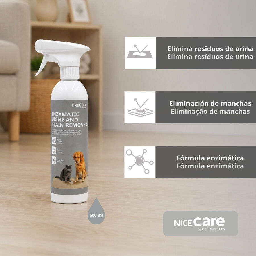 Nice Care Detergente Eliminador Orines y Manchas para perros y gatos, , large Imagen numero 3