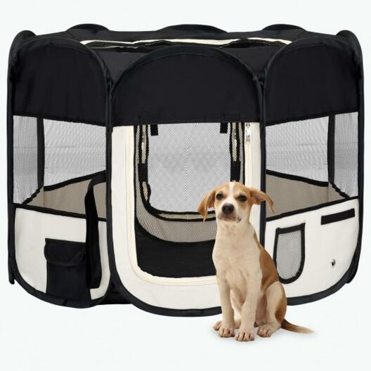 Corral de lona perros Negro | Tiendanimal