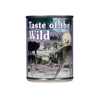 Taste of the Wild Sierra Mountain lata para perros