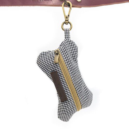 Ladran Gaucho Estuche portabolsas Milo Hueso estampado Vichy, , large Imagen numero 3