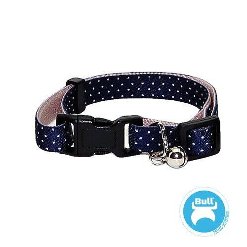 Collar el&aacute;stico de nylon para gatos color Azul, , large Imagen numero 1