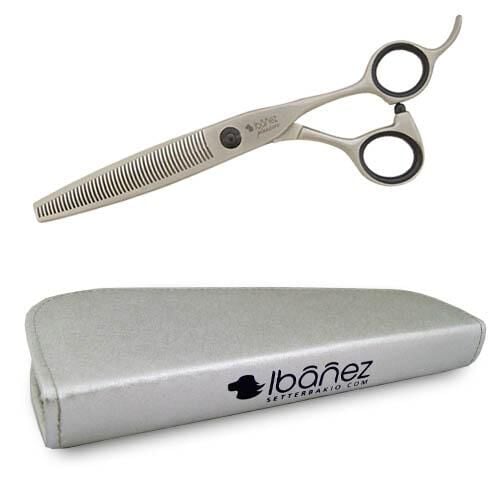 Ibañez Pleasure tijera 46 dientes peluquería canina para perros y gatos thumbnail