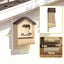 PawHut Casas para Murci&eacute;lago Madera Natural, , large indicador imagen numero 3