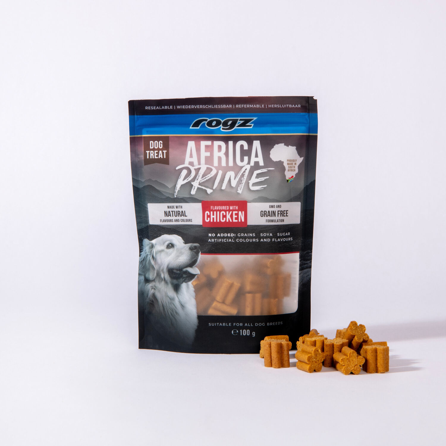 Rogz Snack para Perros Sabor Pollo 6x100g Premio de Entrenamiento, , large Imagen numero 3