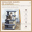 PawHut Escalera para Gatos de 4 Niveles Escalera para Mascotas Cubierto de Suave Felpa Poste de Sisal Bola Colgante Árbol Rascador para Gatos 60x40x64 cm Gris, , large indicador imagen numero 4