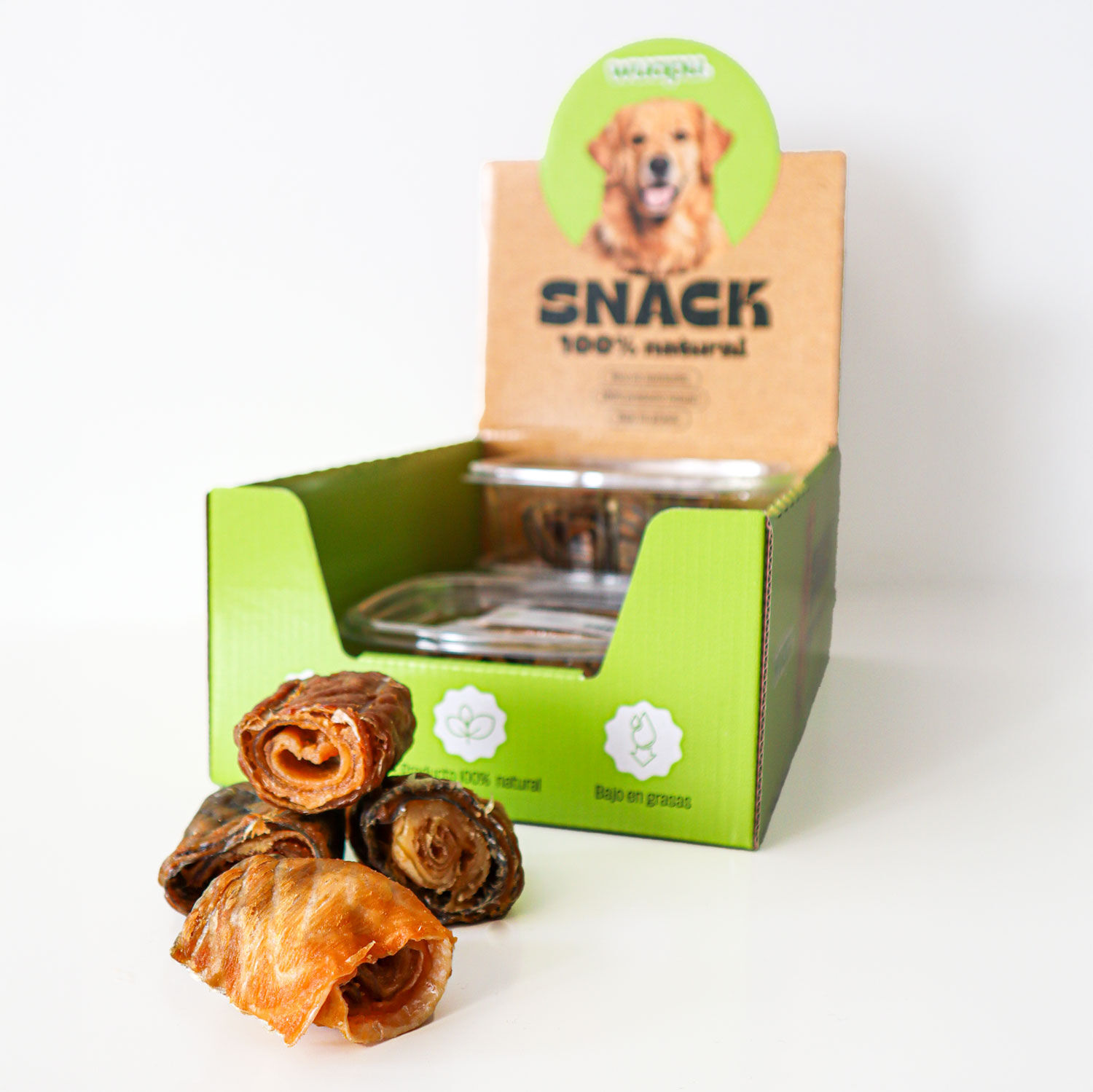 SNACK NATURAL PARA PERRO MAXI SUSHI SALMON 4u x 4 BOLSAS WUAPU, , large Imagen numero 4