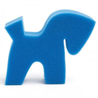 Esponja diseño de poni color Azul