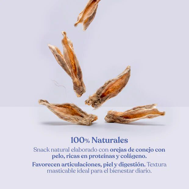 dr. bimix Oreja de Conejo con Pelo para Perros 200g, , large Imagen numero 3
