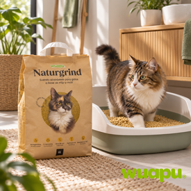 Wuapu Naturgrind Arena Absorbente para gatos