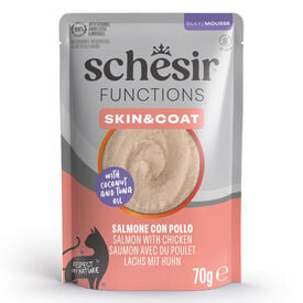 Schesir Functions Skin & coat en Mousse para gatos