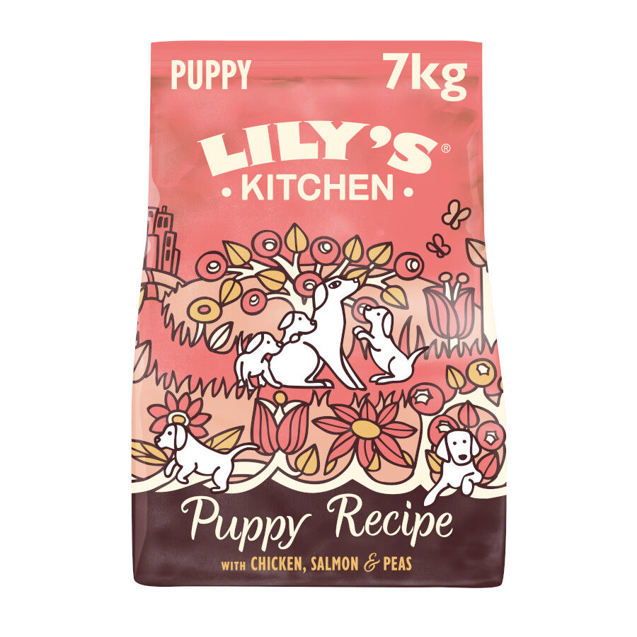 Lily&#039;s Kitchen Puppy Pollo y Salmón pienso para cachorros thumbnail