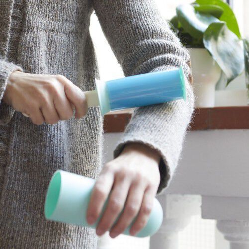 Rodillo quitapelusas con dise&ntilde;o original color verde, , large Imagen numero 3