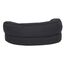 Vidaxl sofá acolchado de lino negro para perros, , large indicador imagen numero 10
