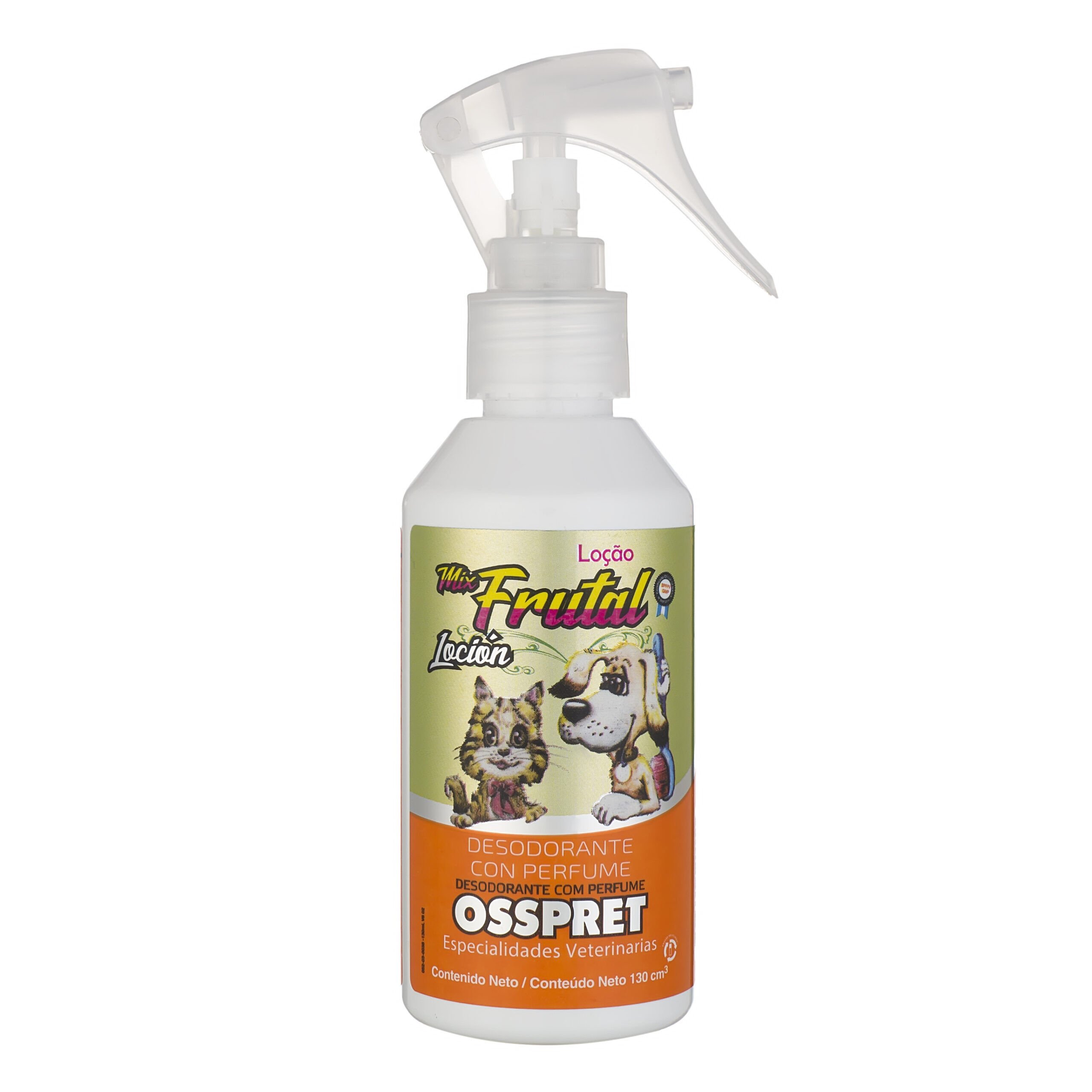 Osspret Loción Desodorante con Perfume Mix Frutal para perros