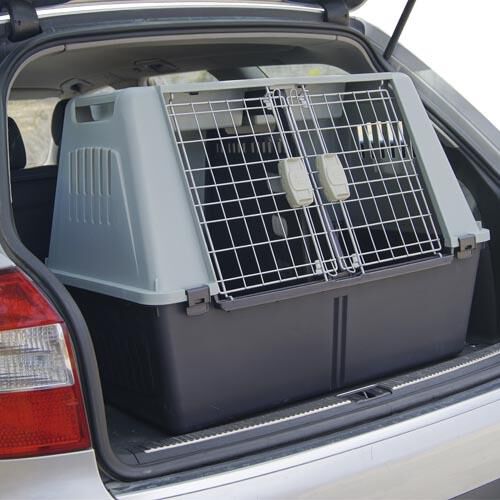 Transport&iacute;n para coche mascotas perros y gatos, IB&Aacute;&Ntilde;EZ CAR Grande 100x60x66, , large Imagen numero 3