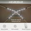 Outsunny Carpa Plegable Gris, , large indicador imagen numero 4