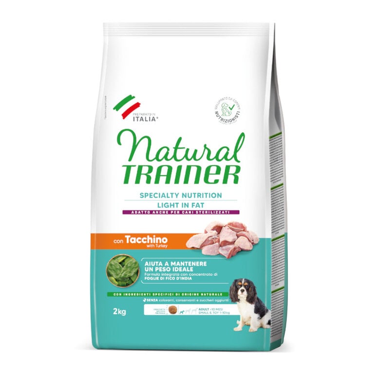 2 kg Natural Trainer Adult Small&Toy Ideal Weight Carne pienso para perros